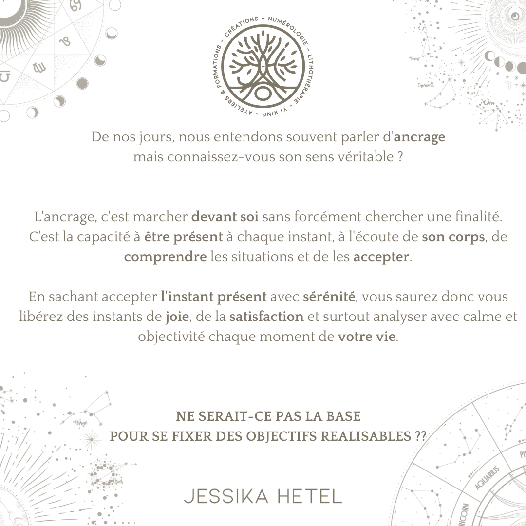 Atelier : ANCRAGE