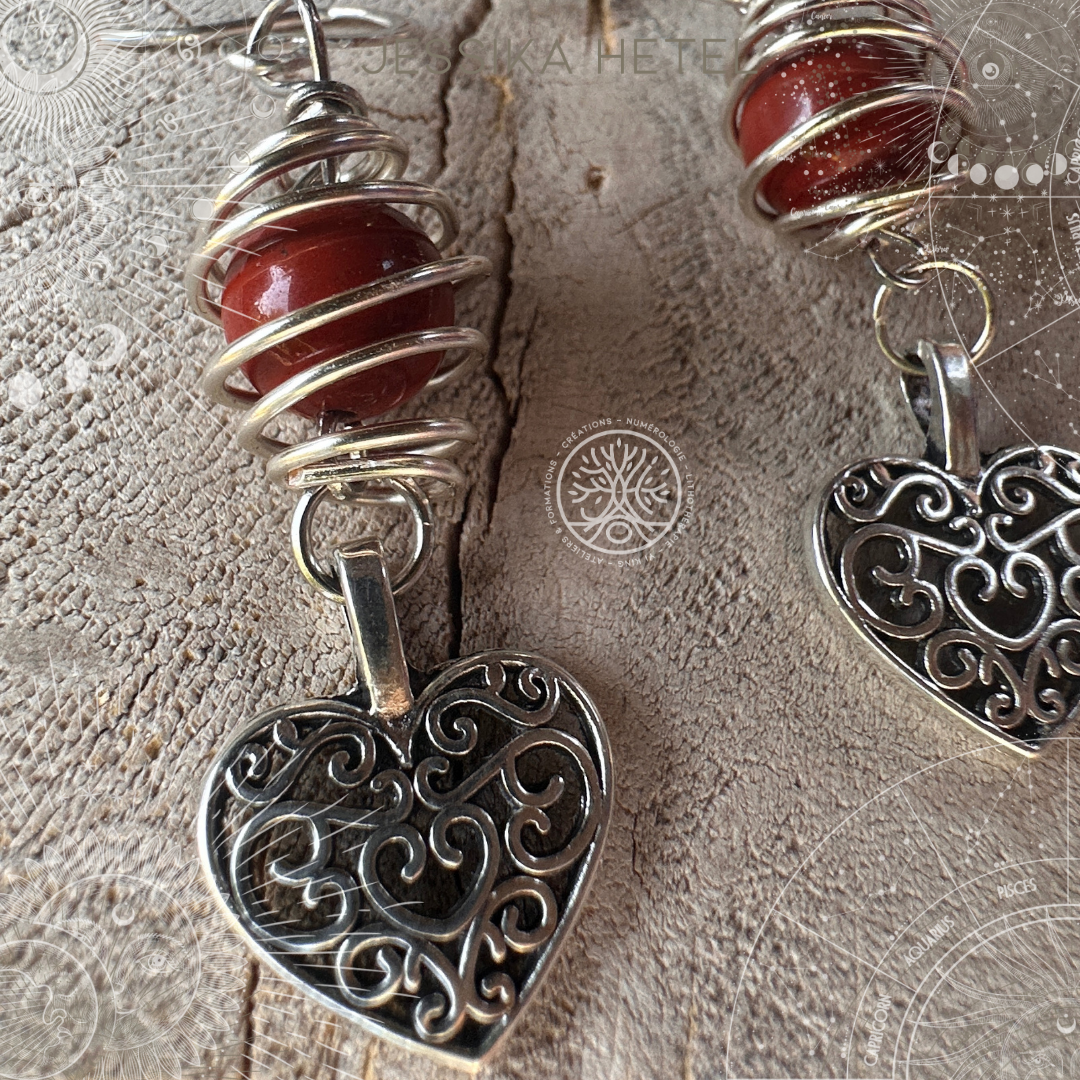 Boucles d'oreilles Passion Nocturne